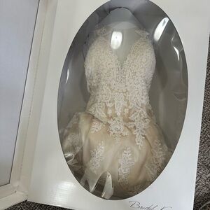 Custom wedding dress